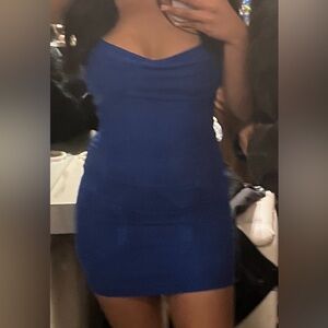 Windsor Royal Blue Mini Dress
